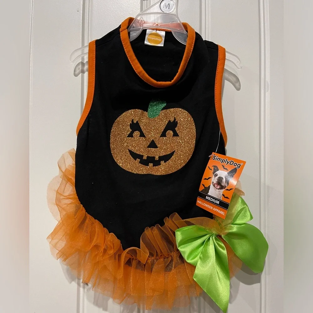 ✨✨ Halloween Pumpkin Print Pet Dress ✨✨